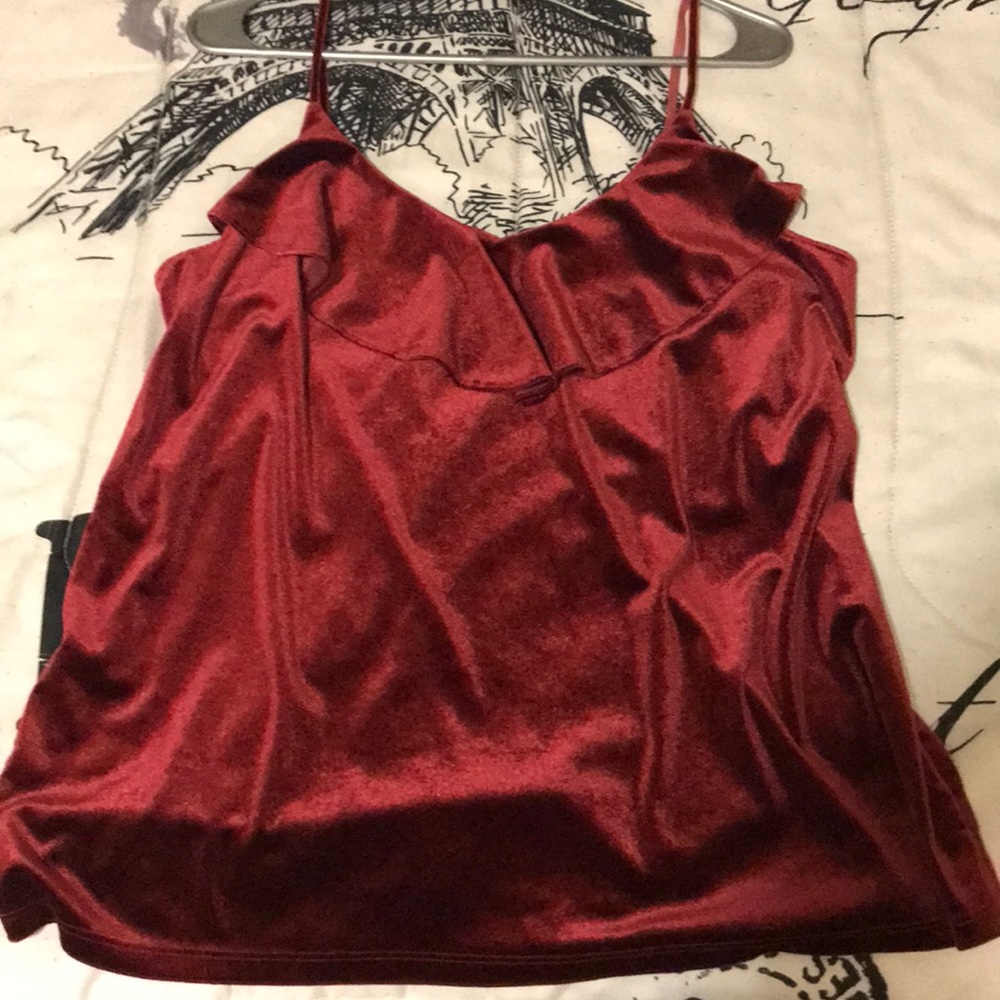 Velvet tank top